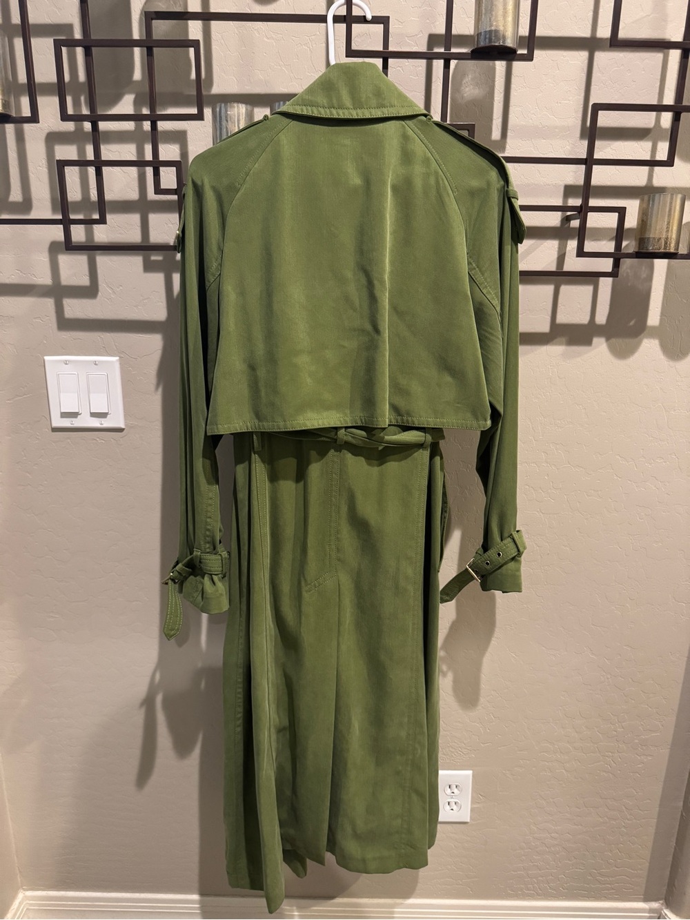 Michael Kors Trench Coat Jacket - Picture 3 of 12